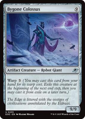 Bygone Colossus card from Edge of Eternities