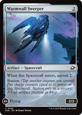 Wurmwall Sweeper card from Edge of Eternities