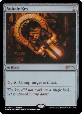 Voltaic Key (Graphic Novel Insert) card from Media Promos