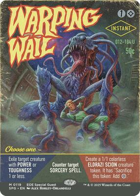 Warping Wail (Showcase) card from Special Guests