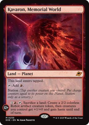 Kavaron, Memorial World card from Edge of Eternities