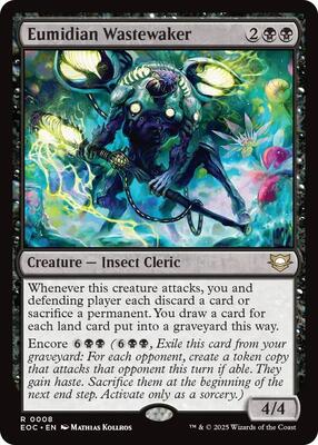 Eumidian Wastewaker card from Commander: Edge of Eternities