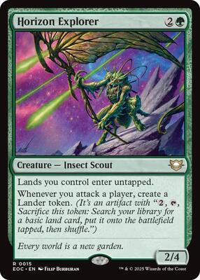 Horizon Explorer card from Commander: Edge of Eternities