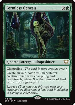 Formless Genesis card from Commander: Edge of Eternities
