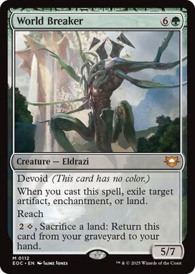 World Breaker card from Commander: Edge of Eternities