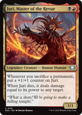 Juri, Master of the Revue card from Commander: Edge of Eternities
