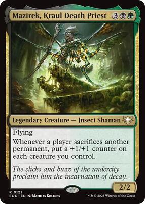 Mazirek, Kraul Death Priest card from Commander: Edge of Eternities