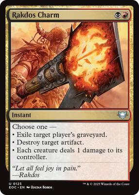 Rakdos Charm card from Commander: Edge of Eternities