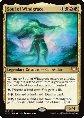 Soul of Windgrace card from Commander: Edge of Eternities