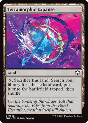 Terramorphic Expanse card from Commander: Edge of Eternities