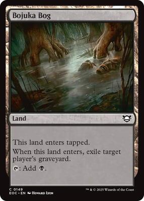 Bojuka Bog card from Commander: Edge of Eternities