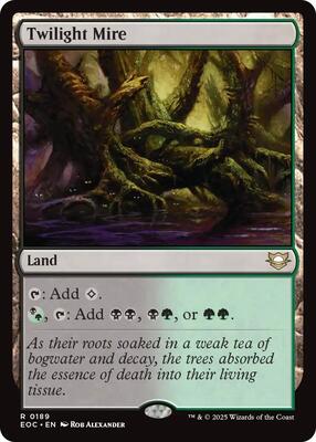 Twilight Mire card from Commander: Edge of Eternities