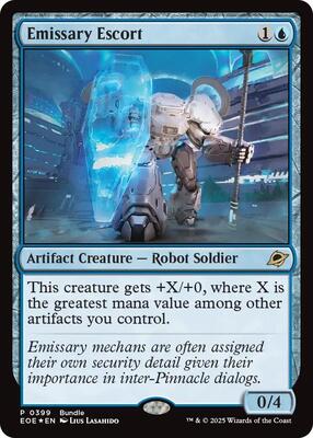 Emissary Escort (EOE Bundle) card from Unique and Miscellaneous Promos