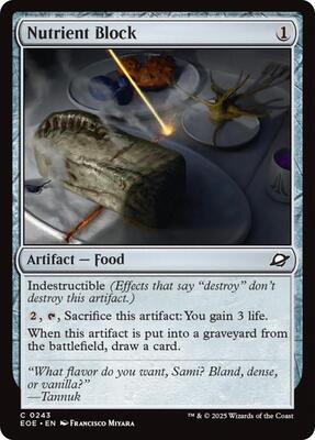 Nutrient Block card from Edge of Eternities