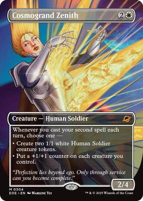 Cosmogrand Zenith (Borderless) card from Edge of Eternities