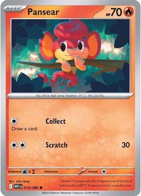 Pansear card from SV: White Flare