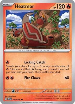 Heatmor card from SV: White Flare