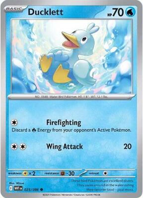 Ducklett card from SV: White Flare