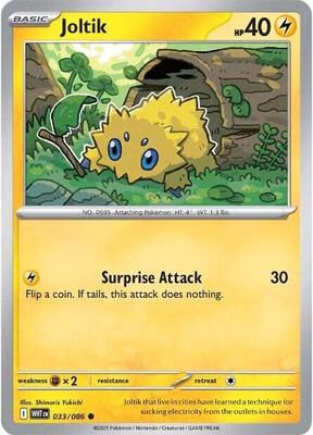 Joltik card from SV: White Flare