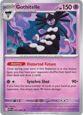 Gothitelle card from SV: White Flare