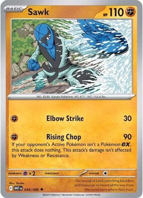 Sawk card from SV: White Flare