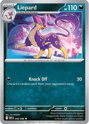 Liepard card from SV: White Flare