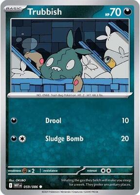 Trubbish card from SV: White Flare