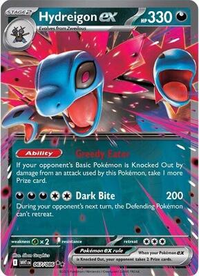 Hydreigon ex card from SV: White Flare