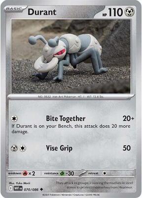 Durant card from SV: White Flare