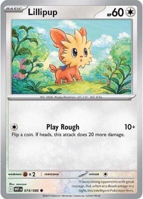Lillipup card from SV: White Flare