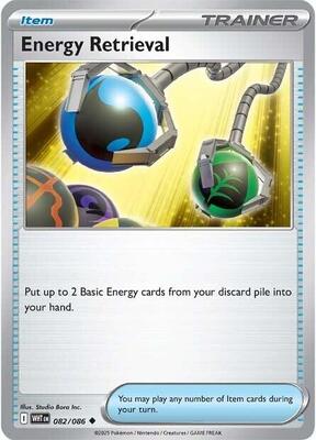 Energy Retrieval card from SV: White Flare