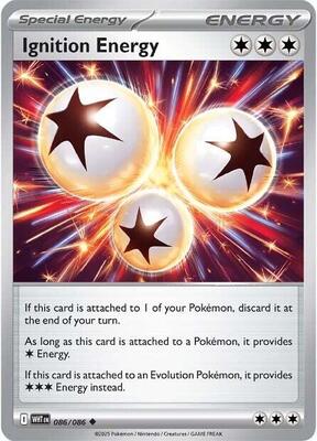 Ignition Energy card from SV: White Flare