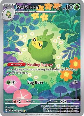 Swadloon - 088/086 card from SV: White Flare