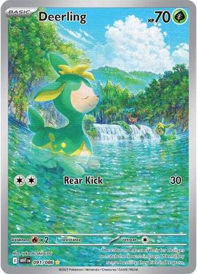 Deerling - 091/086 card from SV: White Flare