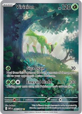 Virizion - 095/086 card from SV: White Flare