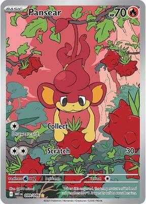 Pansear - 099/086 card from SV: White Flare