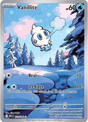 Vanillite - 111/086 card from SV: White Flare