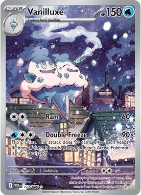 Vanilluxe - 113/086 card from SV: White Flare