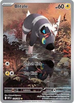 Blitzle - 114/086 card from SV: White Flare