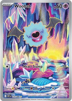 Woobat - 119/086 card from SV: White Flare