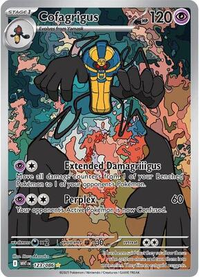 Cofagrigus - 123/086 card from SV: White Flare