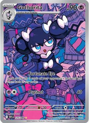 Gothorita - 125/086 card from SV: White Flare