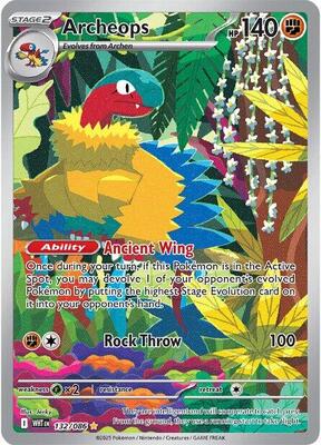 Archeops - 132/086 card from SV: White Flare