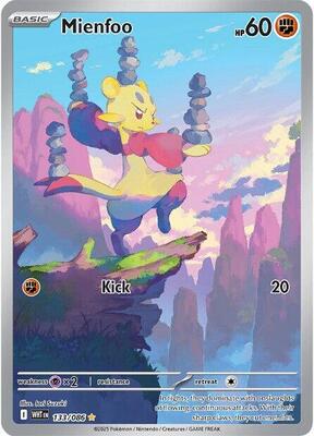 Mienfoo - 133/086 card from SV: White Flare