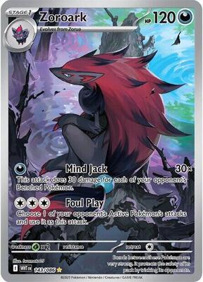 Zoroark - 143/086 card from SV: White Flare