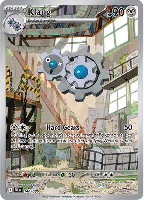 Klang - 140/086 card from SV: Black Bolt
