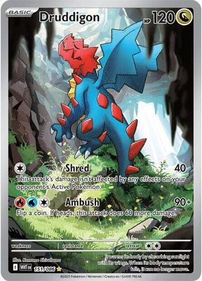 Druddigon - 151/086 card from SV: White Flare