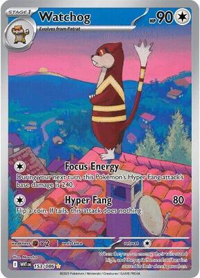 Watchog - 153/086 card from SV: White Flare