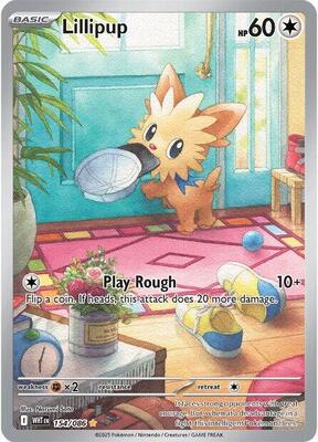 Lillipup - 154/086 card from SV: White Flare
