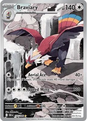 Braviary - 155/086 card from SV: Black Bolt